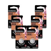 6 Pilhas Bateria Duracell Cr2032 3v Lítio Bateria Moeda