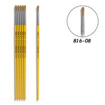 6 Pincel Tigre 816-08 Redondo Pituá 6 Pincel Tigre 816-08 Redondo Pituá