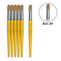 6 Pincel Tigre 816-22 Redondo Pituá