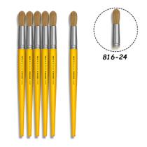 6 Pincel Tigre 816-22 Redondo Pituá