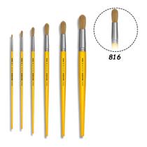 6 Pincel Tigre 816 Redondo Pituá N.04,08,12,16,20,24