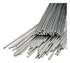 6 Pinos Inox 304 3/16 X 50cm Barra Redonda Maciça Vareta