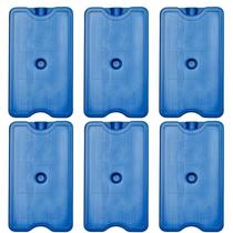6 Placa Gelox Gelo Artificial Reutilizavel Bolsa Térmica