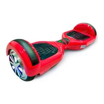 6 Polegadas Hoverboard Skate Electrico Bluetooth Scooter Vermelho Led