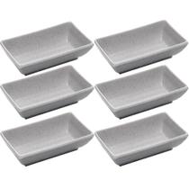 6 Porta Shoyu Melamina 10x6x3cm Tóquio Granilite Lyor Molho Tarê Sunomono 6 Porta Shoyu Melamina 10x6x3cm Tóquio Granilite Lyor Molho Tarê Sunomono
