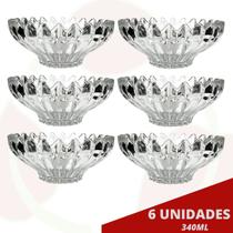 6 Pote de Sobremesa Brazilia 340ML Sorvete Açai Amendoin