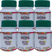 6 Potes de Adoçante Stévia 20g Color Andina Foods Natural vegano 6 Potes de Adoçante Stévia 20g Color Andina Foods Natural vegano