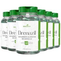 6 Potes Drenazil 360 Caps Original Fórmula Exclusiva
