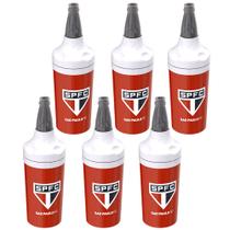 6 Potes Porta Garrafas 600ml Camisinha São Paulo Tricolor