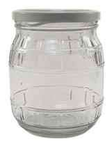 6 Potes Vidro Granada 500ml Tampa De Metal Conserva Ou Doce 6 Potes Vidro Granada 500ml Tampa De Metal Conserva Ou Doce