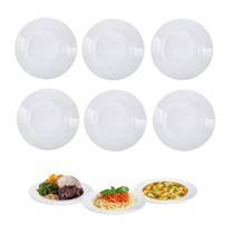 6 Pratos Fundo 25cm Melamina Sopas Caldos Restaurantes Bares 6 Pratos Fundo 25cm Melamina Sopas Caldos Restaurantes Bares