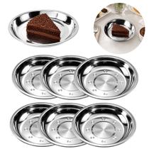 6 Pratos Fundo em Inox 15,3cm Pote Bowl Saladeira 6 Pratos Fundo em Inox 15,3cm Pote Bowl Saladeira