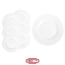 6 Pratos Temperado Sobremesa Menu 19cm Restaurante Almoço