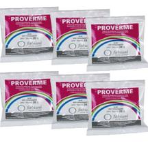 6 Proverme Vermífugo 28g Aves, Suínos, Bovinos, Equinos 6 Proverme Vermífugo 28g Aves, Suínos, Bovinos, Equinos