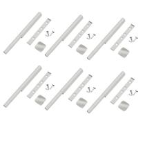 6 Pulsador Tip-on Fecho Toque Magnético Porta Gaveta Móveis