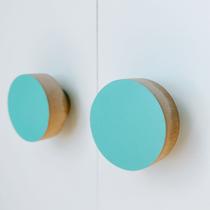 6 Puxadores Bola Infantil Porta Gaveta Móveis Cômoda Bebê