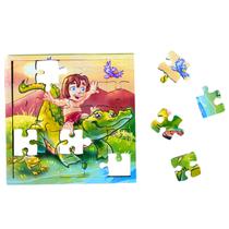 6 Quebra Cabeça DESENHO 1 Jogo Didatico EVA Crianças Adulto