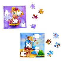 6 Quebra Cabeça DESENHO 2 Jogo Didatico EVA Crianças Adulto