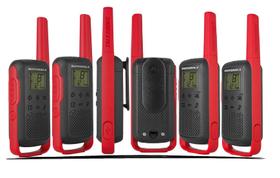 6 Rádios Comunicador Motorola Talkabout T210BR Até 32km Original