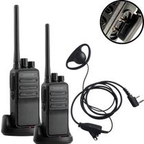 6 Rádios Intelbras RC3002 G2 Longo Alcance Com Fones de Ouvido D Resistentes