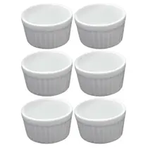 6 Ramekin Ramequim Mini 40 Ml Para Molho Petisco Porção 6 Ramekin Ramequim Mini 40 Ml Para Molho Petisco Porção