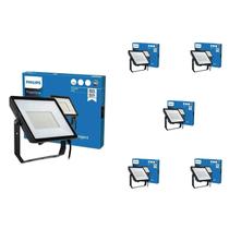 6 Refletor Led Philips 100w 6500k Fria Philips Bivolt IP65