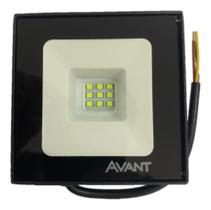 6 Refletor Led Slim Holofote 10w Verde Casa Jardim Bivolt