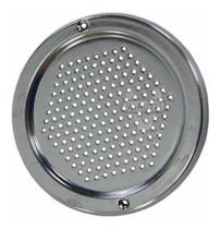 6 Respiro Para Moveis 75mm Aço Cromado Ventilação Moveis