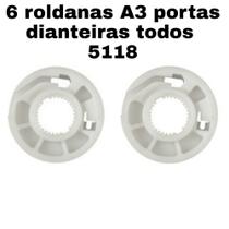 6 Roldana Audi A3 4 Portas Dianteiras - Todos para Máquina do Vidro Elétrico Código : RTX 5118