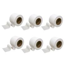 6 Rolo Fita Pvc Branca Isolar Refrigeração/ar Condicionado