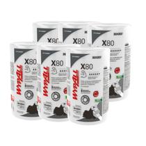 6 Rolos com 80 Panos Wiper Wypall X80 Plus Kimberly Clark