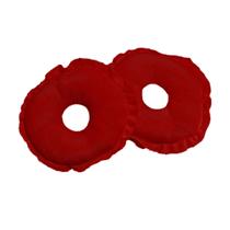 6 Rosquinhas De Peito Amamentação Reutilizável Várias Cores