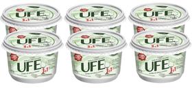 6 Sabão Em Pasta De Coco Ufe - Feito Com Óleo De Coco 500g