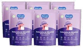 6 sabonete liquido baruel baby refil sono tranquilo 210ml 6 sabonete liquido baruel baby refil sono tranquilo 210ml