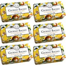 6 Sabonetes Giorno Bagno Natural Diversas Fragrâncias 180G