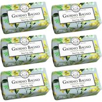 6 Sabonetes Giorno Bagno Natural Diversas Fragrâncias 180G