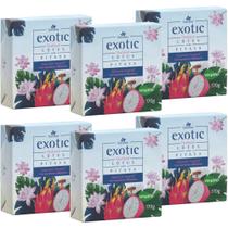 6 Sabonetes Vegetal Hidratante Thailand Exotic 170g Davene