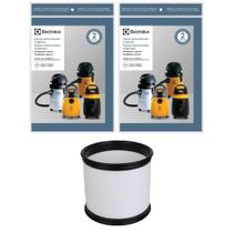 6 Sacos Desc + Filtro P/ Asp. A20 Fab Após 2010 Electrolux 6 Sacos Desc + Filtro P/ Asp. A20 Fab Após 2010 Electrolux