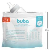6 Sacos Esterilizador Mamadeira Chupeta Bico Microondas Buba 6 Sacos Esterilizador Mamadeira Chupeta Bico Microondas Buba