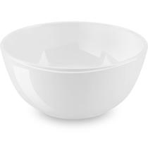 6 Saladeiras Prato de Salada Pote Redondo Melamina Branca 2,2L 6 Saladeiras Prato de Salada Pote Redondo Melamina Branca 2,2L