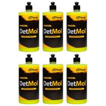 6 Shampoo Automotivo DetMol 1 Sandet Pra Limpar Motor Moto