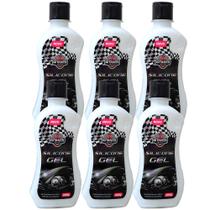 6 Silicone Automotivo Premium para Painel Perfumado - 300g