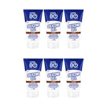 6 Silicone Gel Classic 180G Car80 Restaurador De Plásticos Borrachas Brilho Proteção Automotiva Hidratante Revitalizador Para Interior Exterior 6 Silicone Gel Classic 180G Car80 Restaurador De Plásticos Borrachas Brilho Proteção Automotiva Hidratante Revitalizador Para Interior Exterior