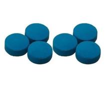 6 Solas Sapphire 11mm Para Taco De Bilhar / Snooker - Azul