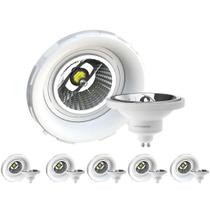 6 Spot Emb No Frame + Lâmpada AR111 12W 4000K Save Energy