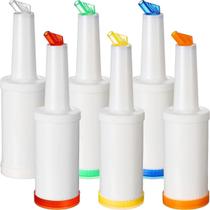 6 Storen Pour Garrafa Suco Xarope Açucar Barman Master 1 L