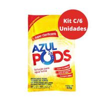 6 Super Clarificante Azulpods 50gr Maresias Super Floculante