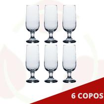 6 Taça de Chopp Vidro Cerveja Drink Coqueteis 300ML