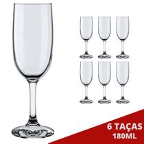 6 Taça de Vidro Transparente Cristal Festas Ano Novo 2024 6 Taça de Vidro Transparente Cristal Festas Ano Novo 2024