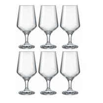 6 Taças Brunello para Cerveja 400ml Nadir 6 Taças Brunello para Cerveja 400ml Nadir